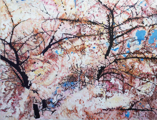 Sakura Three von Ella Joosten, Malerei kaufen auf Singulart