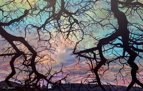 Forest Silhouette Five Ella Joosten