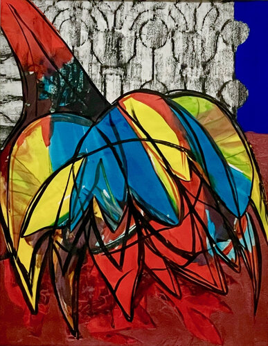 Hanging Flower di Ella Joosten, Opera su carta in vendita su Singulart