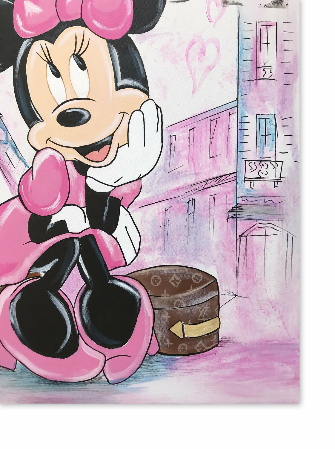 Mickey Mouse - Louis Vuitton by Artash Hakobyan (2022) : Painting