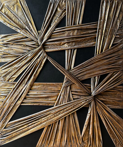 STEEL BUTTERFLIES von Alla Grande, Textil kaufen auf Singulart