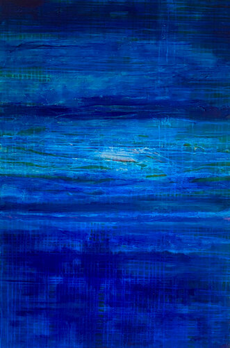 Blaues Meer von Ulla Holderith, Malerei kaufen auf Singulart