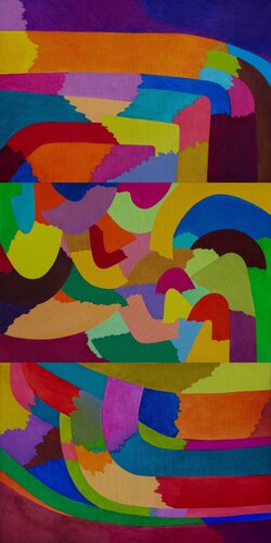 Galactic Spring I by Ivan Stoyanov, Painting for Sale on Singulart