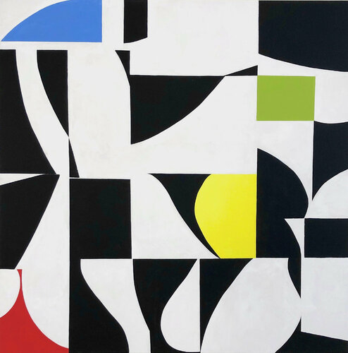 Geometric Abstraction 45 von Anna Medvedeva, Malerei kaufen auf Singulart