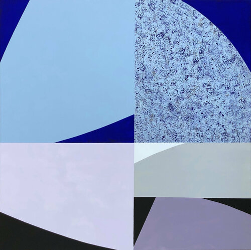 Geometric Abstraction 52 by Anna Medvedeva, 油畫 for Sale on Singulart