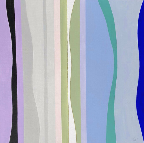 Vertical waves 6 von Anna Medvedeva, Malerei kaufen auf Singulart