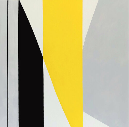 Geoform Yellow Grey & Black Anna Medvedeva