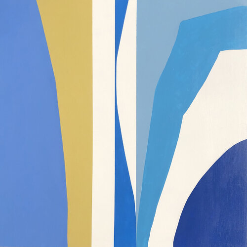 Curved Lines 22 von Anna Medvedeva, Malerei kaufen auf Singulart