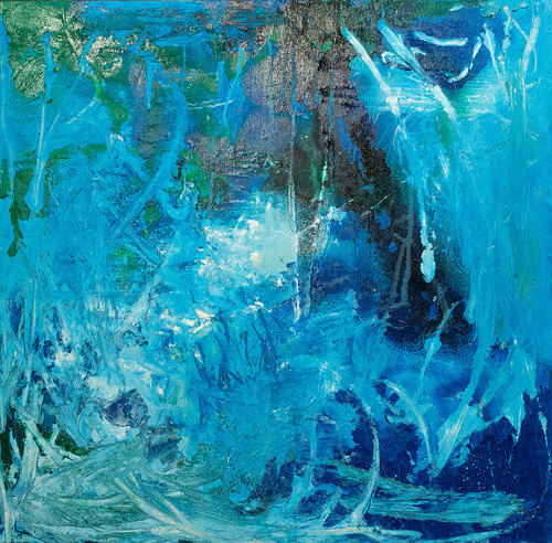 Blomm di Christian Büffel, Pittura in vendita su Singulart