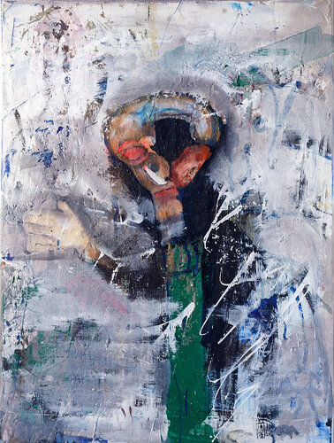 Der Gönner van Christian Büffel, Schilderij te koop op Singulart