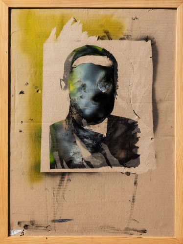 Selbstportrait Nummer 8 di Christian Büffel, Pittura in vendita su Singulart