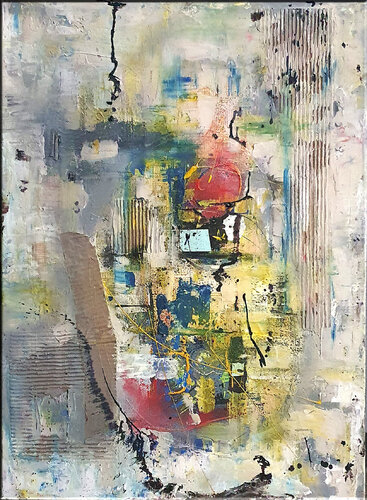 Weltempfänger di Christian Büffel, Pittura in vendita su Singulart