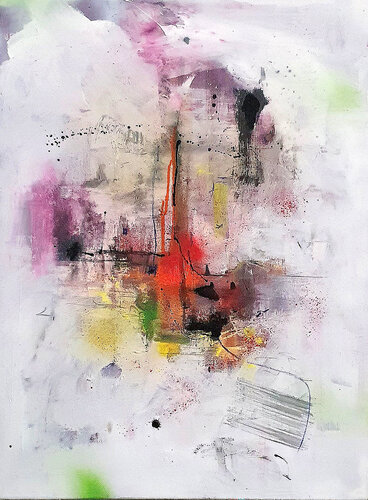 Sarah di Christian Büffel, Pittura in vendita su Singulart