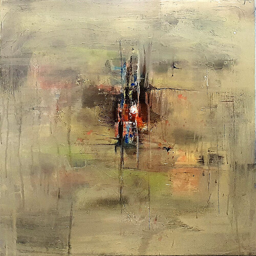 What a wonderful world de Christian Büffel, Pintura a la venta en Singulart