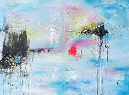 Es wird trotzdem alles gut di Christian Büffel, Pittura in vendita su Singulart