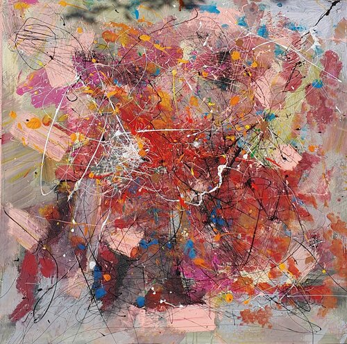 Headcrash van Christian Büffel, Schilderij te koop op Singulart