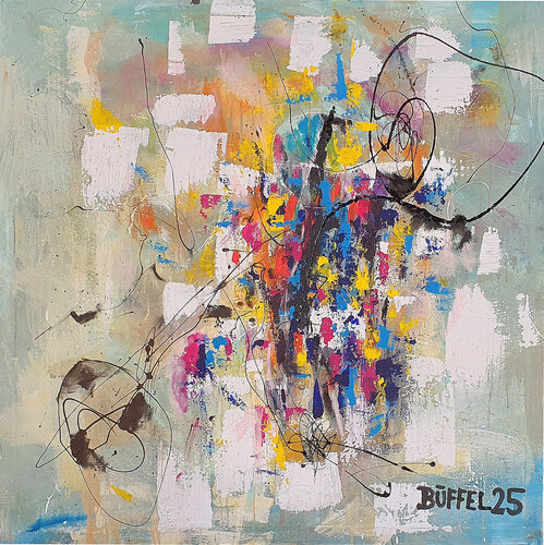 Dynamik di Christian Büffel, Pittura in vendita su Singulart