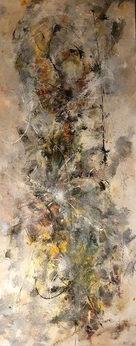 Körper im Werden V: Matrix - Die Keimzelle der Gestalt by Christian Büffel, Painting for Sale on Singulart