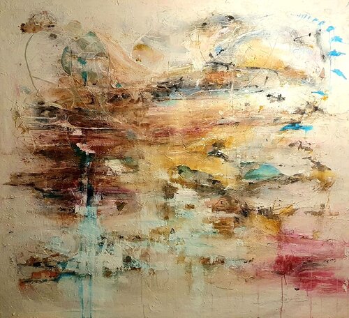 Die Spuren des Lichts by Christian Büffel, Painting for Sale on Singulart