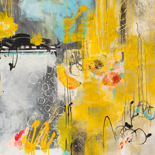 Bulles Hivernales di Christine Pacaud, Pittura in vendita su Singulart