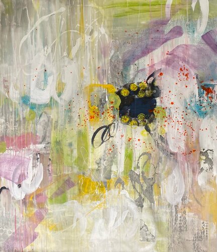 Le soleil oir di Christine Pacaud, Pittura in vendita su Singulart