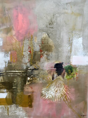 Coté Jardin di Christine Pacaud, Pittura in vendita su Singulart