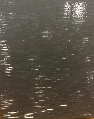 Wasser bei Nacht van Luise Kloos, Schilderij te koop op Singulart