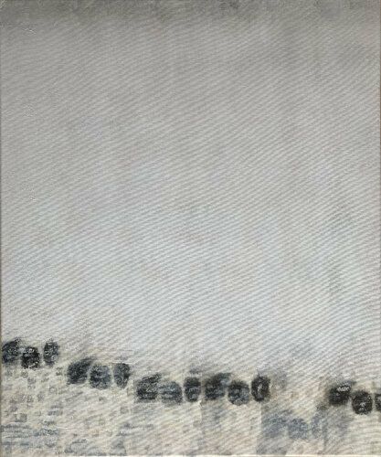 Spaziergang im Rosengarten van Luise Kloos, Schilderij te koop op Singulart