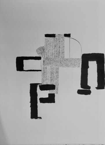 Offene Stellen di Luise Kloos, Disegno in vendita su Singulart