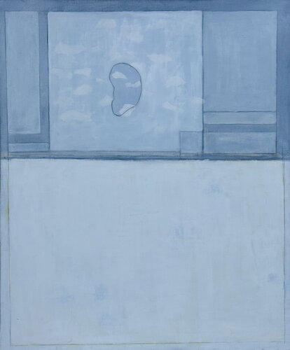 Wolken im Ohr II van Luise Kloos, Schilderij te koop op Singulart