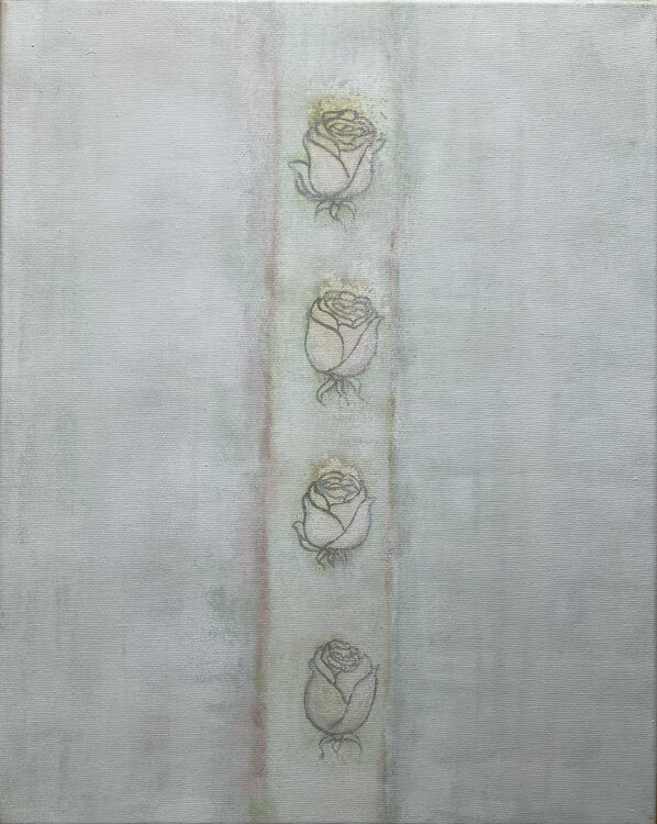 Vier Rosen Luise Kloos