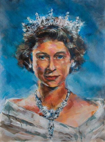There's only one Queen van Marcos Terol, Schilderij te koop op Singulart