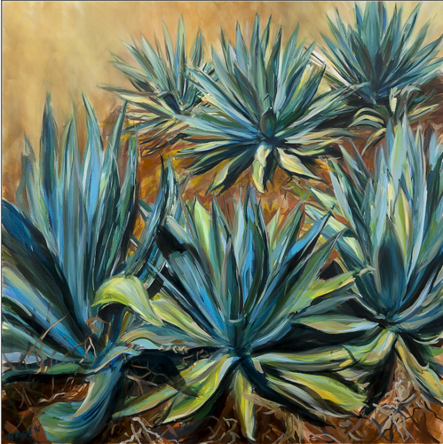 American Agave van Marcos Terol, Schilderij te koop op Singulart