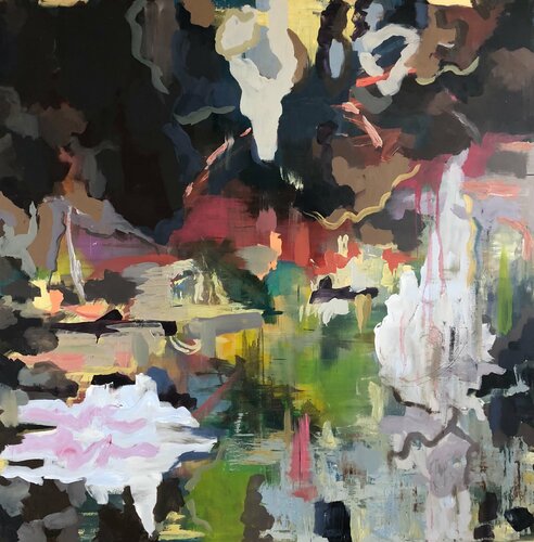 El jardín del Paraiso van Marcos Terol, Schilderij te koop op Singulart