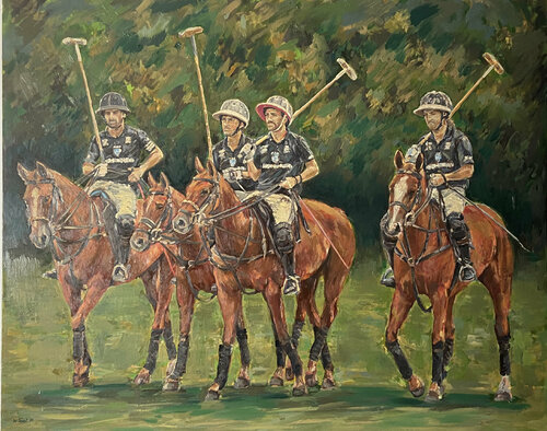 Ellerstina Equipo de Polo di Marcos Terol, Pittura in vendita su Singulart