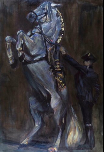 Caballo Andaluz van Marcos Terol, Schilderij te koop op Singulart