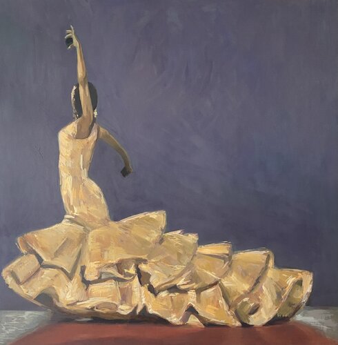 Jaleo van Marcos Terol, Schilderij te koop op Singulart