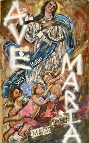 La Asuncion de Maria von Marcos Terol, Malerei kaufen auf Singulart