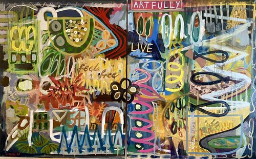 Vive Artisticamente van Marcos Terol, Schilderij te koop op Singulart