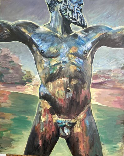 Zeus van Marcos Terol, Schilderij te koop op Singulart