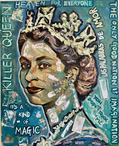 Reina Asesina di Marcos Terol, Pittura in vendita su Singulart