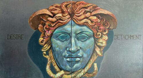 Medusa, Desire & Detachment von Marcos Terol, Malerei kaufen auf Singulart