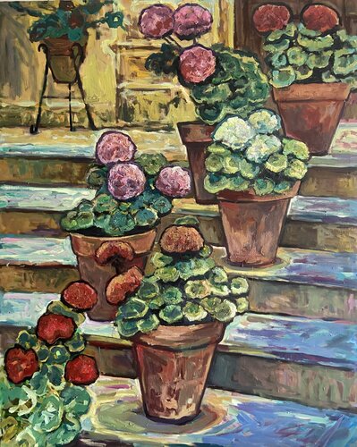 Patio Andaluz de Marcos Terol, Pintura a la venta en Singulart