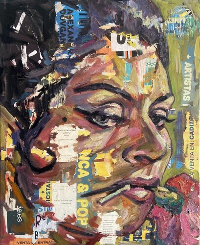 Lola & Romancero Gitano by Marcos Terol, Painting for Sale on Singulart