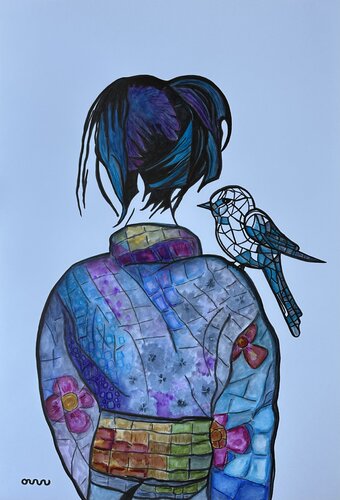 Whisper of Change von Thea Matins, Zeichnungen kaufen auf Singulart