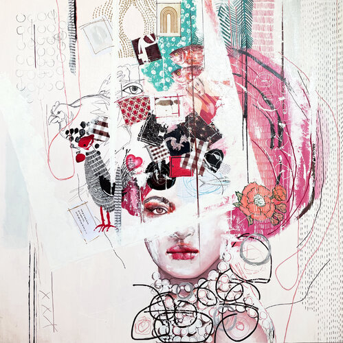 Connecting the dots di Irene Hoff, Pittura in vendita su Singulart