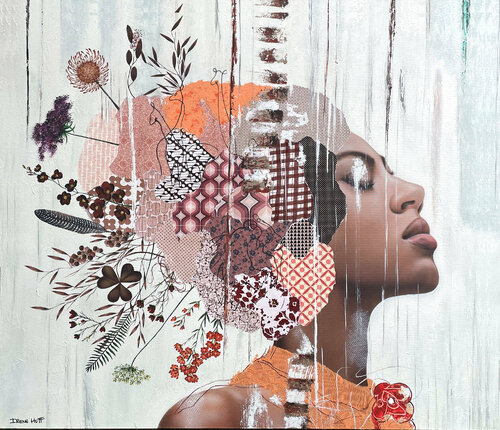 Totemly Me van Irene Hoff, Schilderij te koop op Singulart