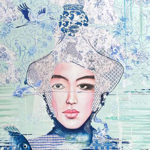 Temporarily blindness by Irene Hoff, Painting for Sale on Singulart