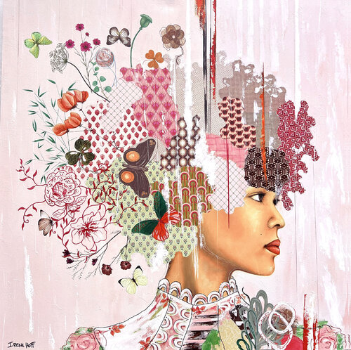 Wind in my hair van Irene Hoff, Schilderij te koop op Singulart