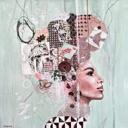 The art of being me van Irene Hoff, Schilderij te koop op Singulart